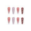 12 Sizes-24 Pcs Press On Nails W234