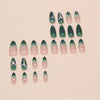 12 Sizes-24 Pcs Press On Nails W1755