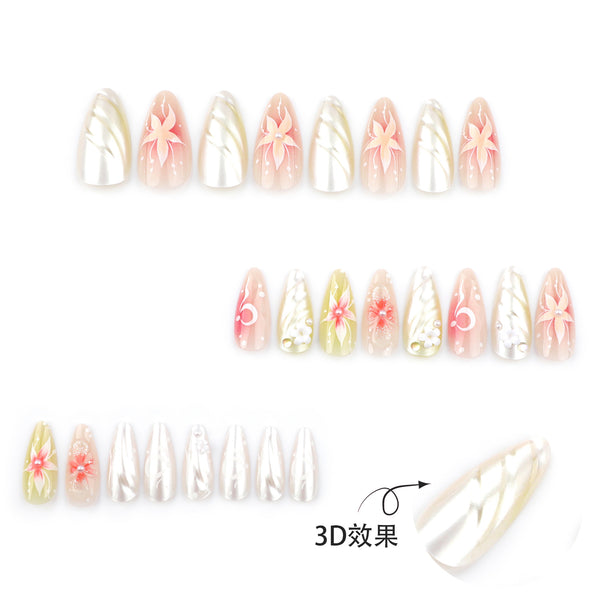 12 Sizes-24 Pcs Press On Nails JP3520
