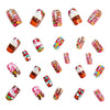 12 Sizes-24 Pcs Press On Nails Y559