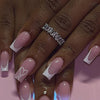 12 Sizes-24 Pcs Press On Nails W1336