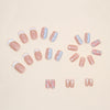 12 Sizes-24 Pcs Press On Nails W345