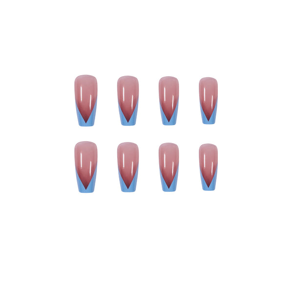 12 Sizes-24 Pcs Press On Nails JP1082