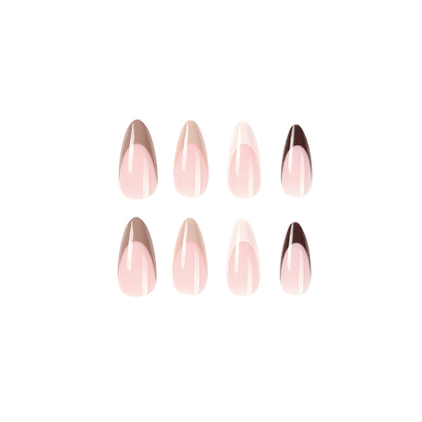 12 Sizes-24 Pcs Press On Nails JP2084