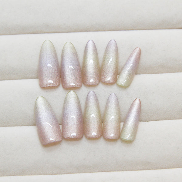 12 Sizes-24 Pcs Press On Nails MY078