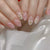 12 Sizes-24 Pcs Press On Nails W1014