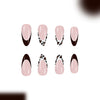 12 Sizes-24 Pcs Press On Nails C1302