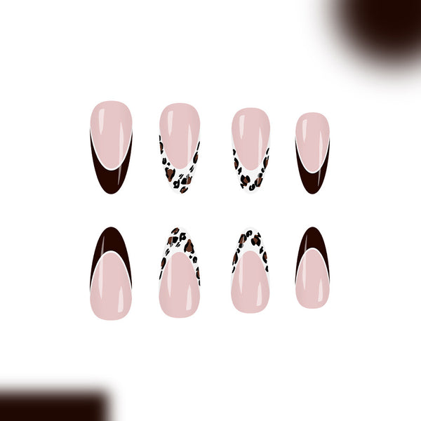12 Sizes-24 Pcs Press On Nails C1302