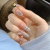 12 Sizes-24 Pcs Press On Nails JP950