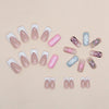 12 Sizes-24 Pcs Press On Nails W1094