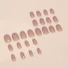 12 Sizes-24 Pcs Press On Nails W1629