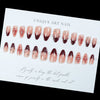 12 Sizes-24 Pcs Press On Nails FT-170