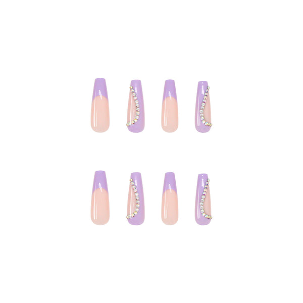 12 Sizes-24 Pcs Press On Nails Z179