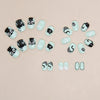 12 Sizes-24 Pcs Press On Nails K005