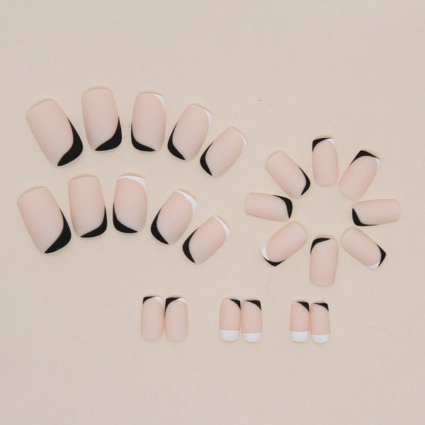 12 Sizes-24 Pcs Press On Nails W644