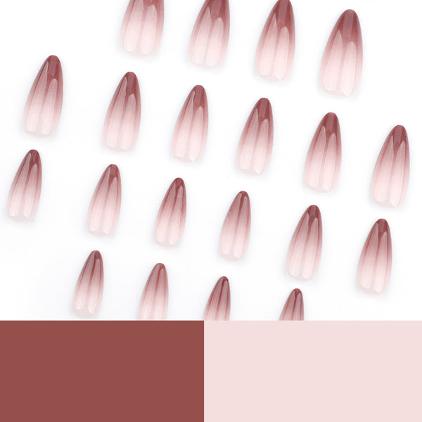 12 Sizes-24 Pcs Press On Nails JP3587