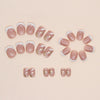 12 Sizes-24 Pcs Press On Nails W606
