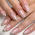 12 Sizes-24 Pcs Press On Nails C1374