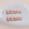 12 Sizes-24 Pcs Press On Nails R861