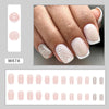 12 Sizes-24 Pcs Press On Nails W874