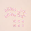 12 Sizes-24 PcsPress On Nails W1561