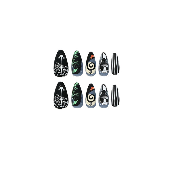12 Sizes-24 Pcs Press On Nails JP2516