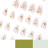 12 Sizes-24 Pcs Press On Nails JP2256