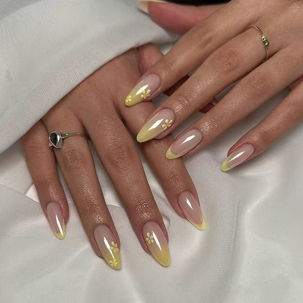 12 Sizes-24 Pcs Press On Nails W1994