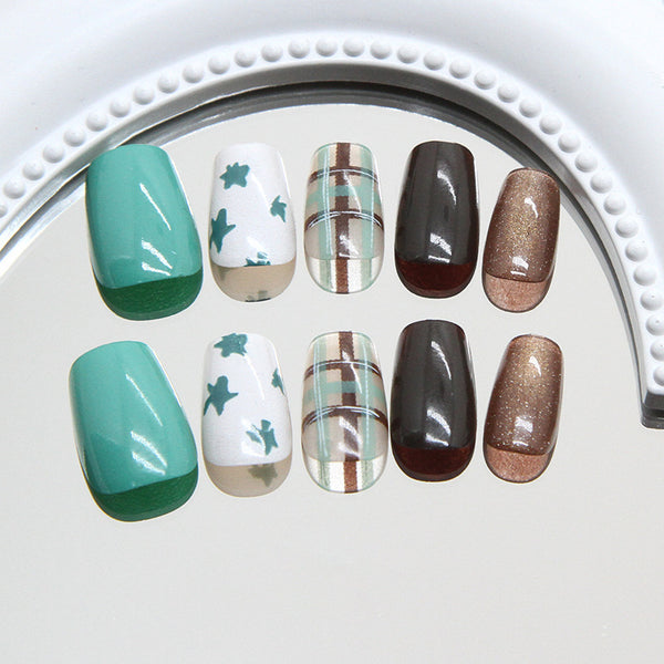 30 Pcs Press On Nails MY127