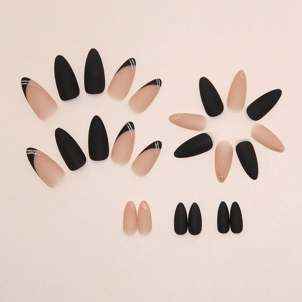 12 Sizes-24 Pcs Press On Nails W1427