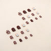 12 Sizes-24 Pcs Press On Nails R708