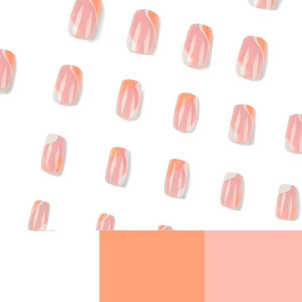 12 Sizes-24 Pcs Press On Nails JP2540