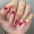 12 Sizes-24 Pcs Press On Nails JP3406