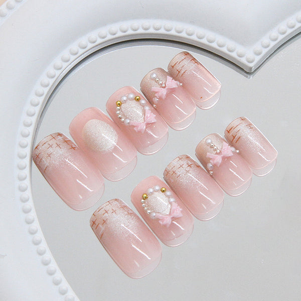 12 Sizes-24 Pcs Press On Nails Z1169