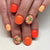 12 Sizes-24 Pcs Press On Nails C603