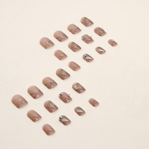 12 Sizes-24 Pcs Press On Nails Z580