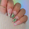 12 Sizes-24 Pcs Press On Nails W635