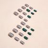 12 Sizes-24 Pcs Press On Nails W1409