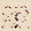 12 Sizes-24 Pcs Press On Nails Y1133-2