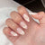12 Sizes-24 Pcs Press On Nails JP4301