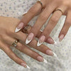 12 Sizes-24 Pcs Press On Nails C1012