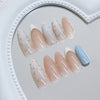 12 Sizes-24 Pcs Press On Nails R981