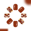 12 Sizes-24 Pcs Press On Nails C1077