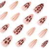 12 Sizes-24 Pcs Press On Nails JP3790