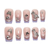 12 Sizes-24 Pcs Press On Nails nail-accessory