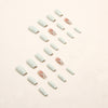 12 Sizes-24 Pcs Press On Nails Z593