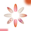 12 Sizes-24 Pcs Press On Nails C1428