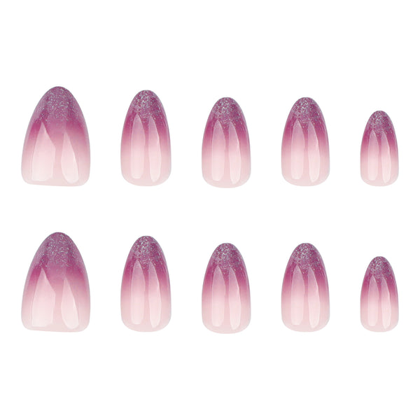 12 Sizes-24 Pcs Press On Nails JP3608