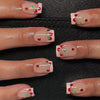 12 Sizes-24 Pcs Press On Nails Z1157
