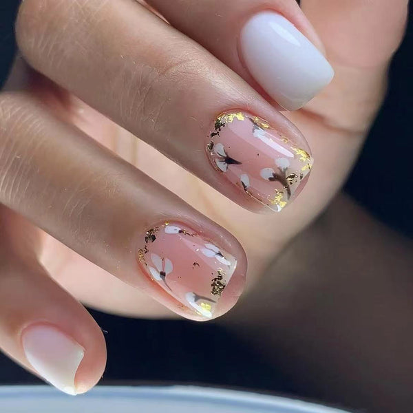 12 Sizes-24 Pcs Press On Nails C957